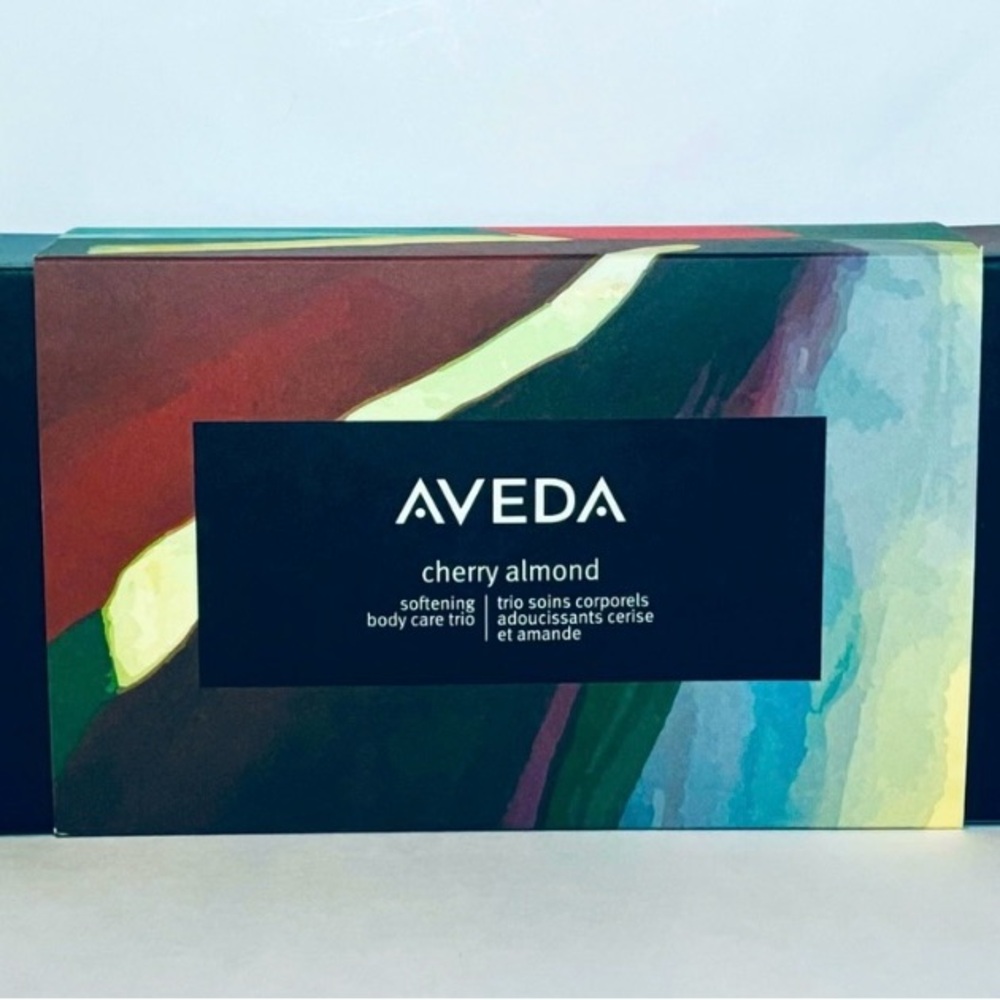 Aveda Cherry Almond softening body care trio